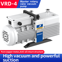Pompe à vide rotative à palettes à double étage et à étanchéité à l'huile VRD-4 industrielle haute pression pour une dissipation rapide de la chaleur et des performances cohérentes
