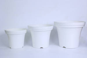 Macetas de Plástico al por Mayor, Macetas Grandes para Viveros, Macetas de Jardín, Contenedores de Plantas Duraderos de PP con Orificios de Drenaje, Tamaño 24 - Product Image 6