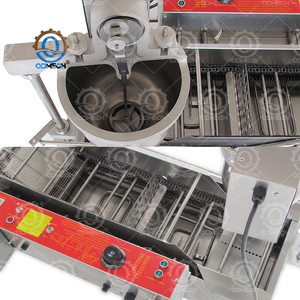 Thép không gỉ xây dựng tự động định hình có thể điều chỉnh thời gian chiên Máy Làm Bánh Rán - Product Image 3