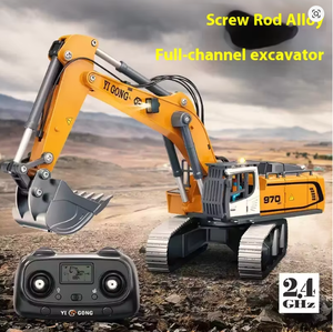 New YIGONG 970/520/636/131/T14R 1/50 Electric Engineering Remote Control Vehicle Simulation Excavator Dump Truck Bulldozer Toy - Product Image 3