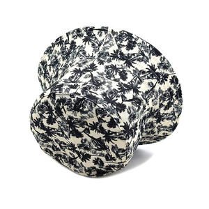 Impreso Coconut Palm Grove Pescador Sombreros de moda Mujeres Verano Surf Playa Moda Cubo Reversible Sombreros personalizados Logo bordado - Product Image 6