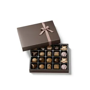 맞춤형 하드 커버 초콜릿 포장 상자 플립 탑 선물 상자 사용자 정의 사탕 상자