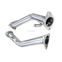 Tuyau d'échappement en acier inoxydable compatible avec 370z Infiniti G37