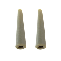 500 pièces carpe pêche Terminal attirail queue caoutchouc manches cône pêche plomb Clips carpe pêche accessoires AE060
