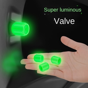 Nouvelles capuchons de <span class=keywords><strong>valve</strong></span> lumineux pour moto et automobile, avec tube renforcé intégré et noyau de <span class=keywords><strong>valve</strong></span> lumineux, pour pneus de roue - Product Image 4