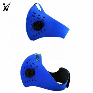 <span class=keywords><strong>Masque</strong></span> de sport pour <span class=keywords><strong>vélo</strong></span> et moto 2025 avec filtre à charbon actif respirant PM2.5 anti-poussière en néoprène - Product Image 6