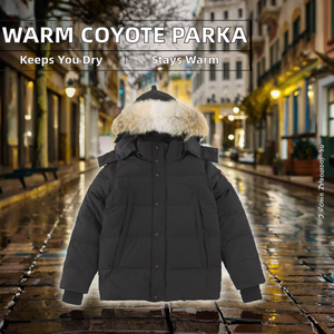 เสื้อแจ็คเก็ตพัฟเฟอร์หนา กันลม อุ่น คุณภาพสูง สไตล์คลาสสิก พร้อมฮู้ด ซิป ปักตรา สำหรับผู้ชาย ใส่ลำลองในฤดูหนาว แบบพาร์กา ขนห่าน - Product Image 2