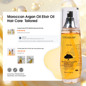 Fabricants de marque privée personnalisée au <span class=keywords><strong>monde</strong></span> meilleure huile capillaire d'argan marocaine OEM sérum d'huile capillaire réparatrice intensive organique en gros - Product Image 4