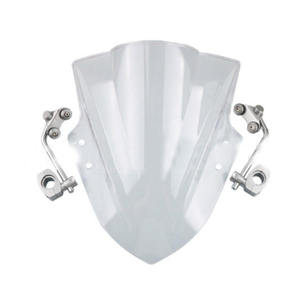 Nouvel état EX300 noir acrylique avant coupe-vent moto pare-brise <span class=keywords><strong>garde</strong></span> déflecteurs de vent accessoires - Product Image 5