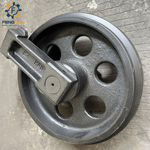 Suku cadang ekskavator <span class=keywords><strong>Idler</strong></span> jalur roda <span class=keywords><strong>Idler</strong></span> suku cadang Undercarriage <span class=keywords><strong>Excavator</strong></span> <span class=keywords><strong>Idler</strong></span> depan R60 R210-7 R215-7 <span class=keywords><strong>R220</strong></span>-5 R225-7 R260-5 - Product Image 4