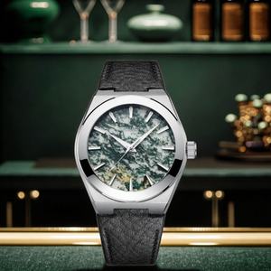 Low MOQ Factory Price New Style Mineral Glass Glowing Dial Waterproof Quartz <b>Men</b> Custom logo <b>Watch</b> for Business <b>Wrist</b> <b>Watch</b> - Product Image 2