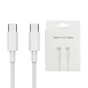 Type C cable PD Fast charging data cable USB type C to USB type C cable is suitable for smart phones