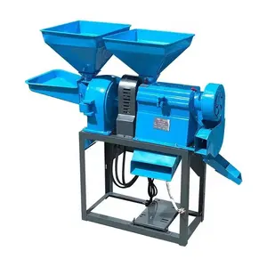 Automatische kombinierte Reismühle maschine mit Vibrations sieb Reis polier maschine