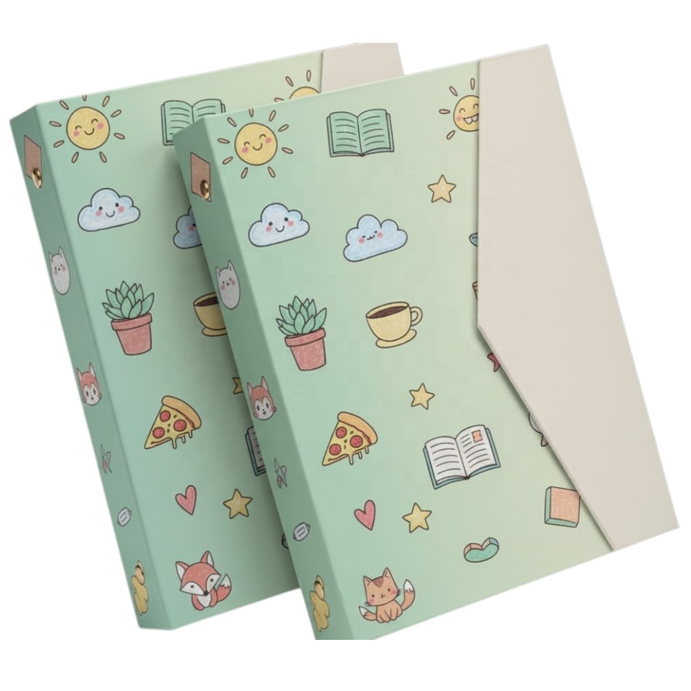 a4 card binder Large Capacity 4 Inch Spine Ring Cover with Clear Pockets term protection while keeping your collection organised and display Unique Bargains Card Binder 4