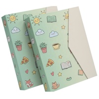 Carpeta de Anillas OEM para Estudiantes, para la Escuela, la Familia y los Niños, Cuaderno Recargable con Hojas Sueltas, Ranuras para Tarjetas y Fundas para Fotos
