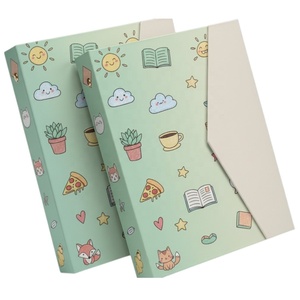 Carpeta de Anillas OEM para Estudiantes, para la Escuela, la Familia y los Niños, Cuaderno Recargable con Hojas Sueltas, Ranuras para Tarjetas y Fundas para Fotos - Product Image 1