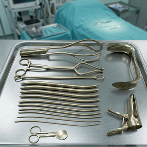 Ensemble d'instruments chirurgicaux BK Industries, manuel, en acier inoxydable, outils de chirurgie générale, certifié CE, équipement médical de classe I - Product Image 4