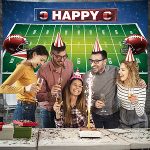 100 x150cm יום הולדת נושא רקע בד צילומי לאביזרים סטודיו וקישוטים למסיבה - Product Image 5