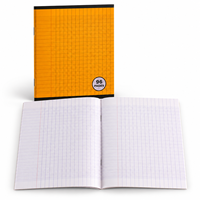 Cahier d'exercices avec couverture en PP, 16x22cm, lignage carré, reliure piquée, 96 pages, Éthiopie