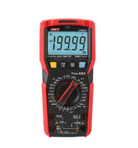มัลติมิเตอร์ดิจิตอลรุ่นใหม่ UT89XE เครื่องทดสอบระดับมืออาชีพ True RMS 1000V 20A วัดแรงดัน กระแส อุณหภูมิ และค่าคอนดักแตนซ์ มีสินค้าในสต็อก - Product Image 1