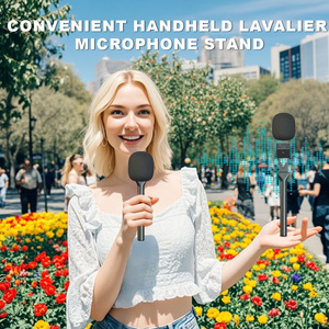 Bộ micro không dây cầm tay, kẹp áo, micro cài áo, micro điện thoại, máy ảnh, studio, vlog, quay video, phỏng vấn - Product Image 5