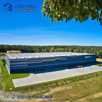 Estructuras de Acero Prefabricadas para Fábrica, Nave Industrial, Taller, Planta de Manufactura para Producción y Procesamiento