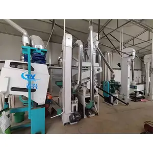 Millet rice shelling and grinding machine with widely use in grain processing