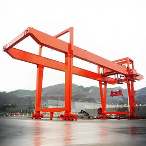 Mobile Port Crane 40 ton Level Luffing Portal Gantry Crane 50 ton Merek SGY Komponen Inti Gear untuk Kontainer 40ft 50ft - Product Image 3