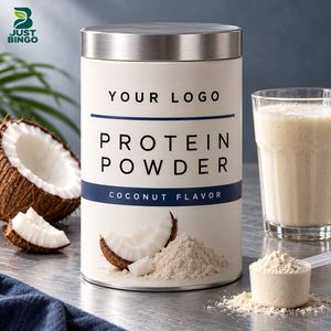 Proteína en Polvo en Bolsas Doypack, Fabricante con Certificación GMP para Líneas de Nutrición de Marca Personalizada - Product Image 1