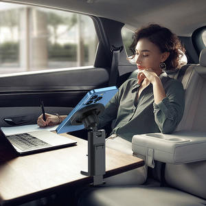 Support magnétique pour téléphone d'avion Support mains libres pour téléphone d'avion, accessoires de voyage pour <span class=keywords><strong>iPhone</strong></span> 16 - Product Image 4