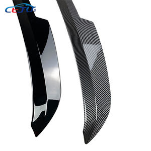 Accessoires de voiture Aile arrière noire brillante pour VW Volkswagen <span class=keywords><strong>Tiguan</strong></span> <span class=keywords><strong>MK2</strong></span> <span class=keywords><strong>R</strong></span> <span class=keywords><strong>Line</strong></span> 2017 +. - Product Image 2