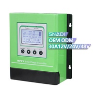 Contrôleur de chargeur solaire MPPT 60A 50A 40A 30A Contrôleur d'éolienne
