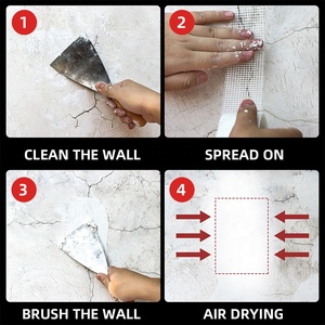 Phong cách mới sợi thủy tinh lưới tự dính sợi thủy tinh lưới vải giấy vách thạch cao Băng - Product Image 2