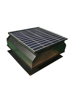 Ventilateur de <span class=keywords><strong>ventilation</strong></span> <span class=keywords><strong>solaire</strong></span> Ventilateur d'extraction monté sur le toit Max 3325cfm Moteur à courant continu sans balais personnalisé pour la <span class=keywords><strong>ventilation</strong></span> d'entrepôt d'usine - Product Image 2