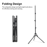 Support de microphone trépied pliable en métal pour éclairage annulaire et bonnette anti-vent, idéal pour le streaming en direct - Vente en gros Chine