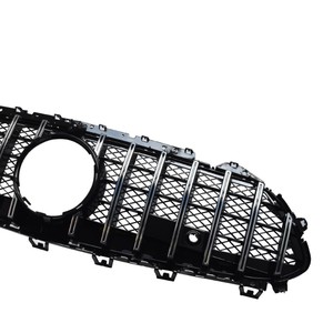 กระจังหน้า Mercedes-Benz CLS-Class W257 ดีไซน์ลายดาว วัสดุพลาสติก ABS สำหรับตกแต่งกันชนหน้า ชิ้นส่วนอัพเกรด - Product Image 1