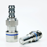 Système de refroidissement de centre de données – Raccord rapide industriel diélectrique en acier inoxydable 316L de qualité supérieure pour la désconnexion de liquides de refroidissement