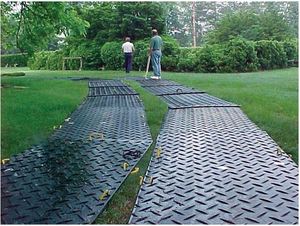 Wear Resistance Hdpe Ground Protective <strong>Mats</strong> <strong>Grass</strong> <strong>protection</strong> Matting Track Ground Guard <strong>Mats</strong> - Product Image 6