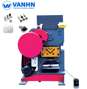Machine de poinçonnage et de cisaillement mécanique robuste pour la fabrication d'acier de construction - Product Image 1
