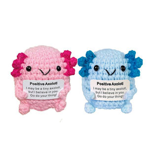 110 Styles fait à la main positif pomme de terre inspirant tricoté poupée soutien émotionnel positif Moo tricoté positif Crochet <span class=keywords><strong>vache</strong></span> - Product Image 2