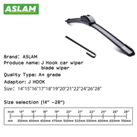 Lame d'essuie-glace de voiture sans armature multifonction toutes saisons, vente chaude, avec bras d'essuie-glace, conception personnalisable, par le fabricant