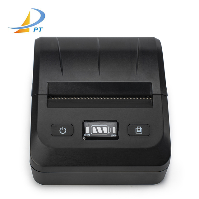 3 Inch Portable Mini Thermal Receipt Printer 80mm BT-802 with for 2600mAh Li-ion Battery 203dpi High Resolution in Stock