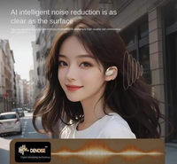 Casque sans fil pas cher à conduction osseuse, ouvert, pour le sport, haute qualité sonore, ANC, étanche IPX5, longue autonomie 5.4