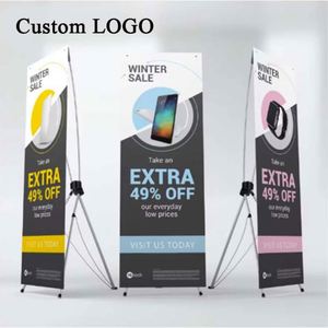 Soportes de Aluminio y Poliéster con Marco en X, Ecológicos y Personalizados, para Impresión Publicitaria con Trípode Desplegable - Product Image 1