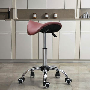 Vente directe d'usine OEM/ODM, <span class=keywords><strong>tabouret</strong></span> pivotant réglable en hauteur, chaise ergonomique à roulettes pour institut <span class=keywords><strong>de</strong></span> beauté - Product Image 3