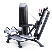 Machine de musculation Tornado Fitness Gluteus Plus en acier 330 kg pour entraînement complet des jambes, quadriceps, ischio-jambiers, positions d'entraînement multiples