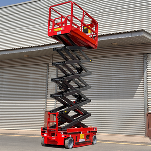 Plataforma Elevadora de Tijera Autopropulsada Eléctrica Hidráulica de 8m 10m 12m 14m 16m con Batería para Trabajos Aéreos, Precio de Fábrica - Product Image 5