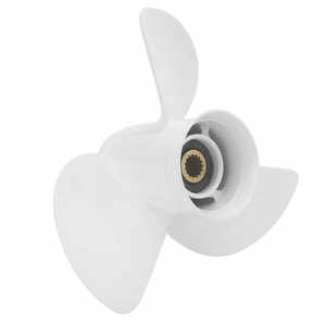 ใบพัดเรือยามาฮ่า 13 1/4x17-K รุ่น 6E5-45945-01-EL ทำจากอลูมิเนียมอัลลอย สำหรับเครื่องยนต์เรือยามาฮ่าแบบติดท้าย - Product Image 4