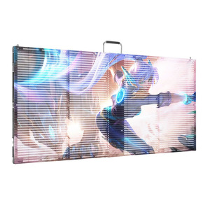 Ngoài trời Pitch 3.8 Dip <span class=keywords><strong>P8</strong></span> cao minh bạch linh hoạt panel màn hình trong nhà cửa hàng cửa sổ kính trung tâm mua sắm Trong Suốt <span class=keywords><strong>LED</strong></span> hiển thị - Product Image 2