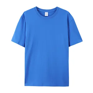 Free Sample 180g cotton T-shirt Plain Oversized in Stock Size Men's t Shirts custom logo t shirt